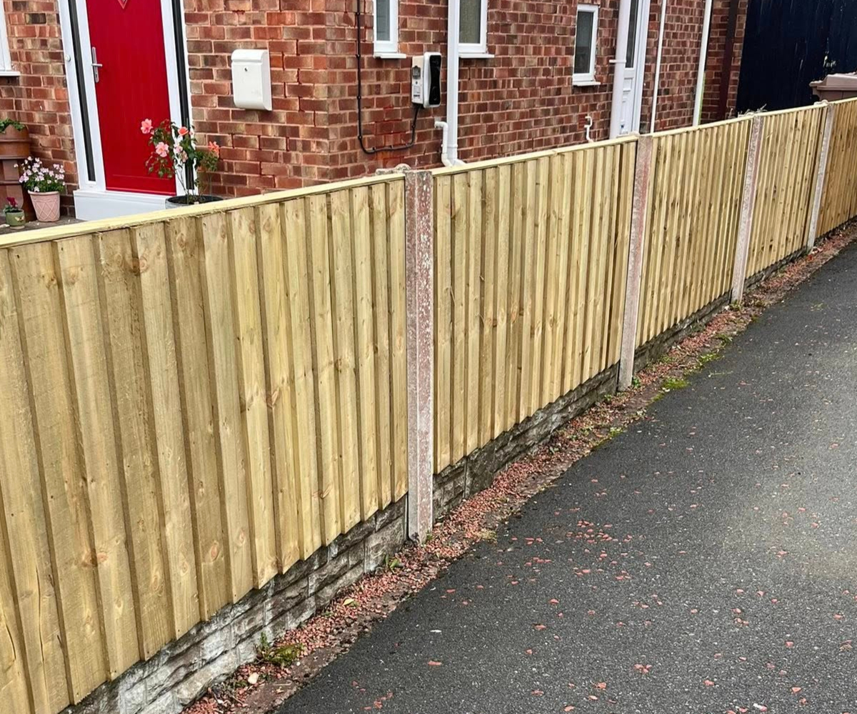 New fence installation - Wirral