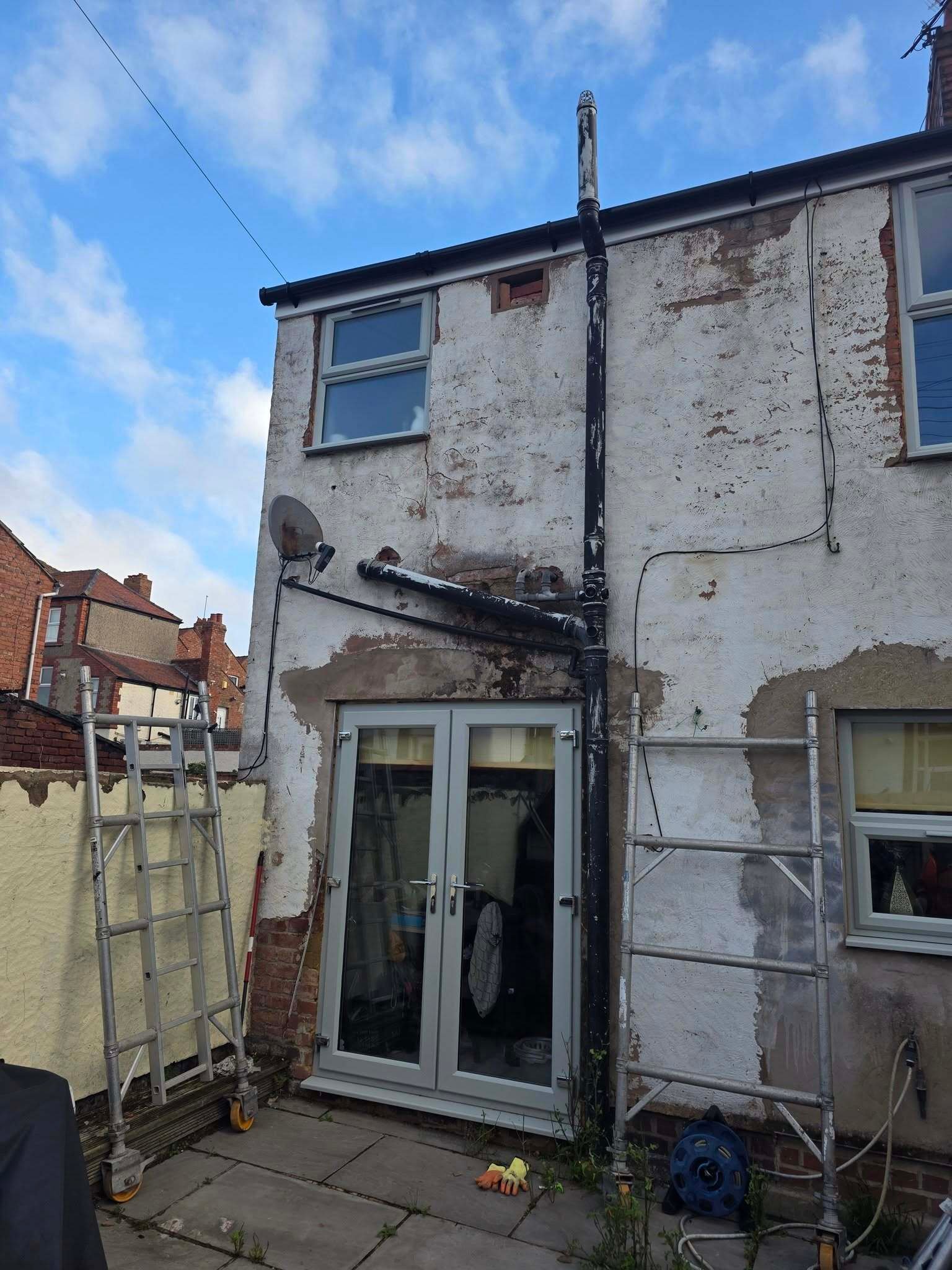 Wirral - Property in need of render